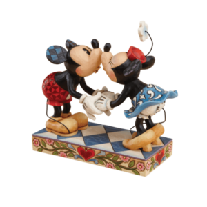 Smooch For My Sweetie Mickey en Minnie beeld disney traditions jim shore findingcollectables
