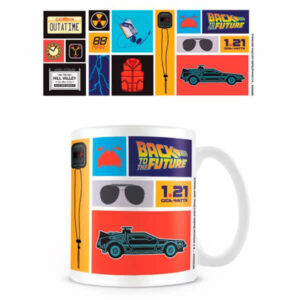Back to the Future mok dolorean