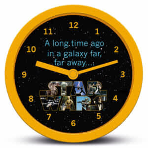 Star Wars desk clock
