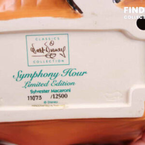 Walt Disney Classic Collection: Symphony Hour – Sylvester Macaroni Limited Edition