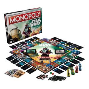 Star Wars Boba Fett Monopoly findingcollectables