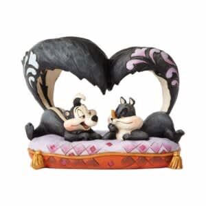 Hello Cherie- Pepe Le Pew and Penelope-Looney Tunes-jim shore-findingcollectables.nl