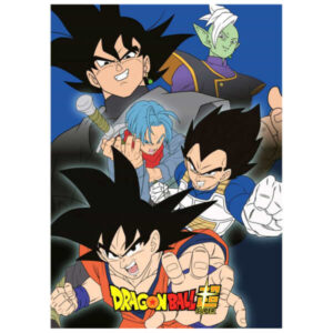 Dragon Ball Super deken blacket warm winter Goku, Vegeta findingcollectables