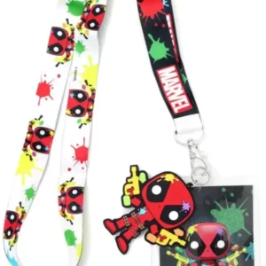 Marvel Funko Paintball Deadpool exclusive lanyard