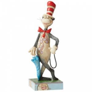 The Cat in the Hat with umbrella