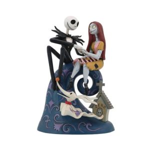 Jack, Sally, Zero and his gravestone spiralhill romance