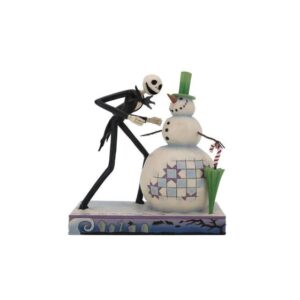 Nightmare Jack Discovering Snowman statue tradition