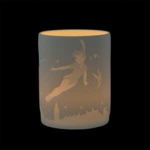 NeverLand's waiting Peter Pan Lithophane waxinelichthouder