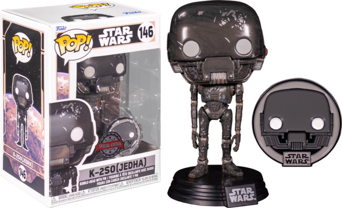star-wars-roque-one-andor-k-2so-funko-pop-with-pin-findingcollectables